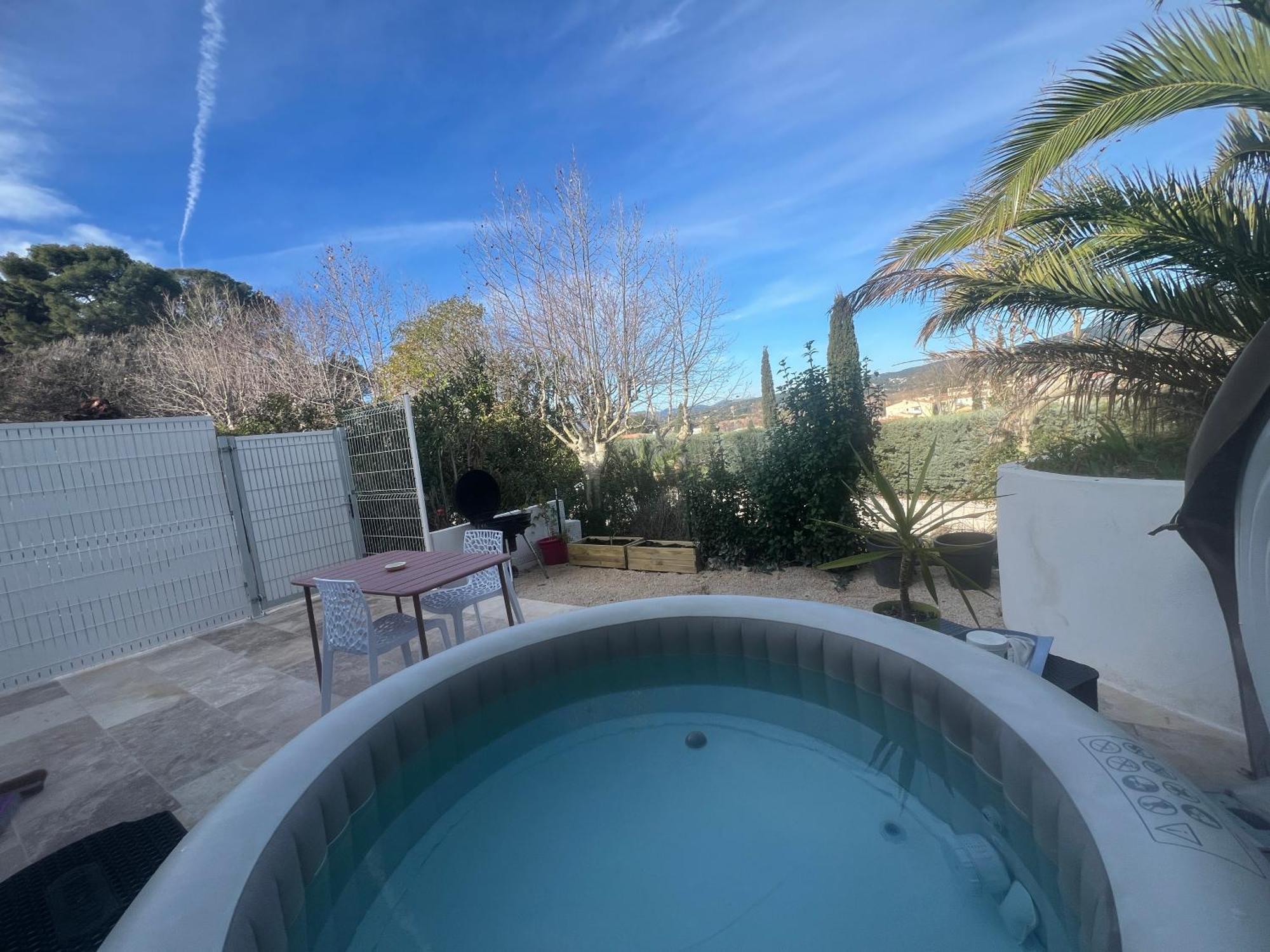 Maison T2 Avec Jaccuzi Wifi Parking サン・シル・シュル・メール エクステリア 写真